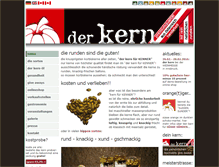 Tablet Screenshot of der-kern.at